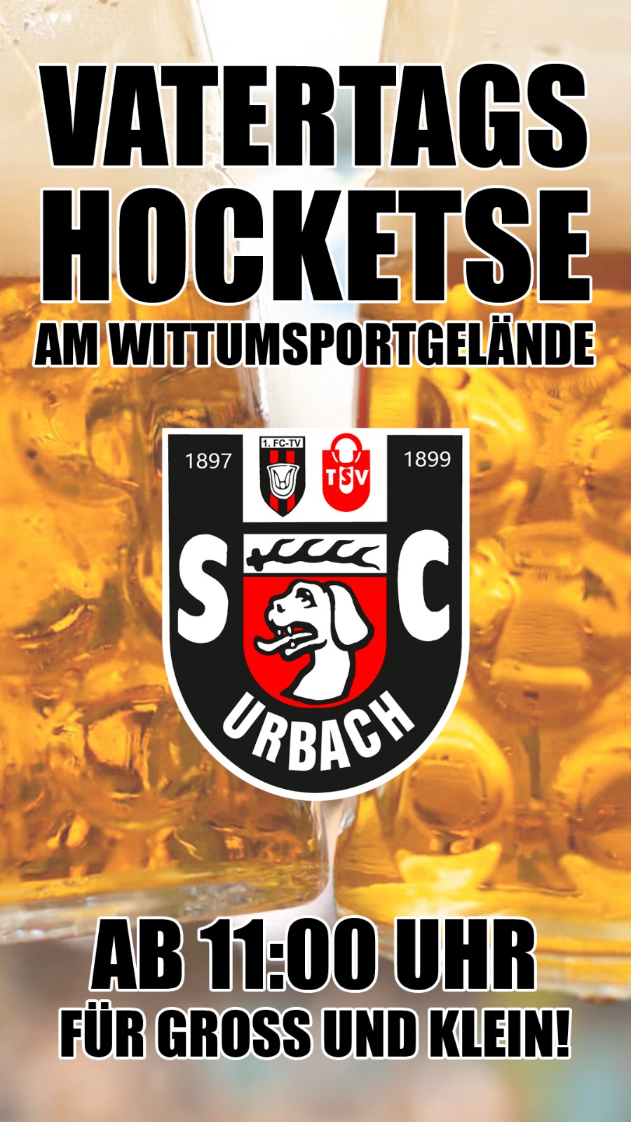 Vatertags Hocketse am Wittumgelände Urbach
