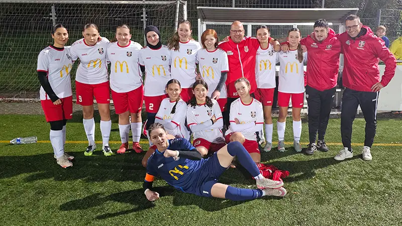 Team geg Rommelshausen B-Juniorinnen U17 - Sieg gegen Rommelshausen