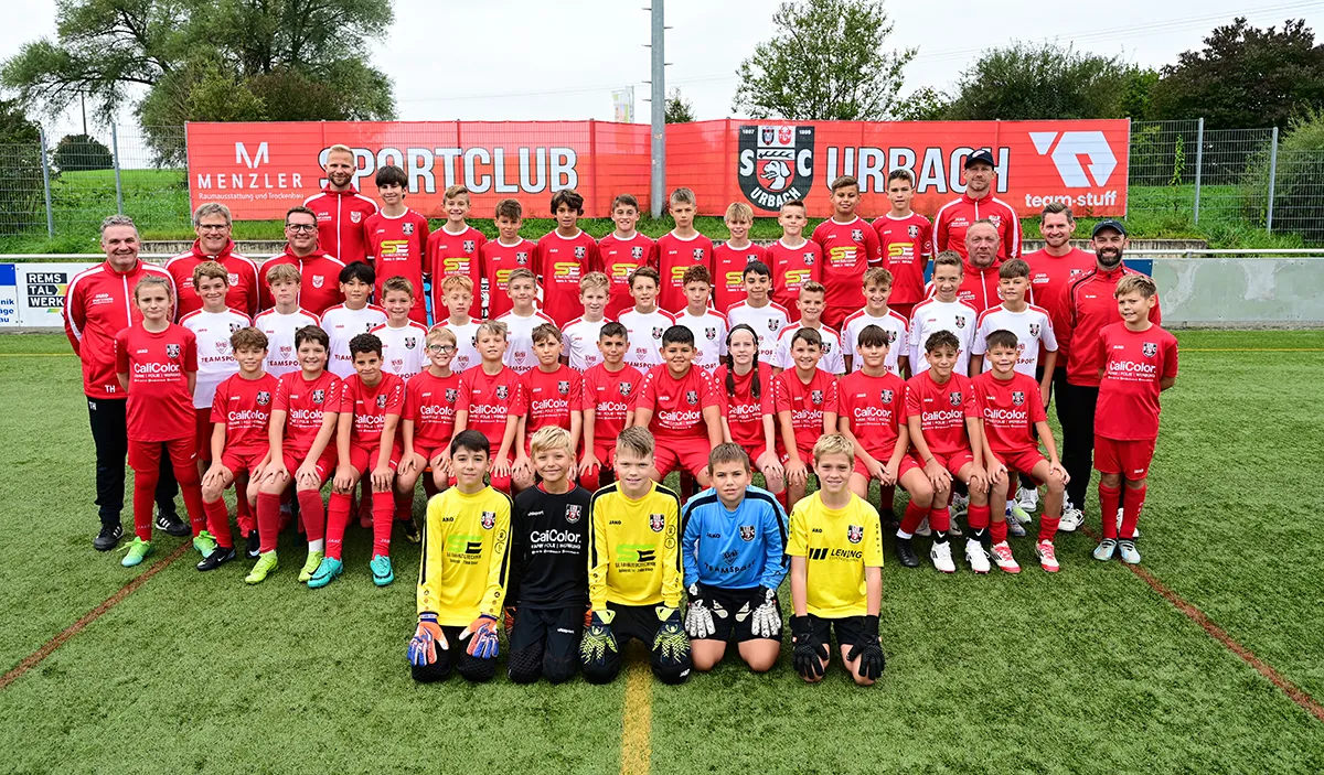 D_Jugend D-Junioren gesamt SC Urbach Saison 2025/26