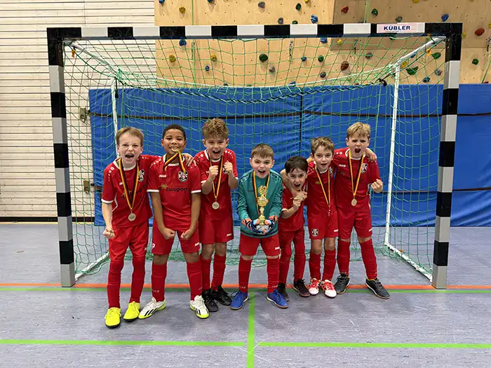 F1 erfolgreich beim Hallenturnier in Weiler