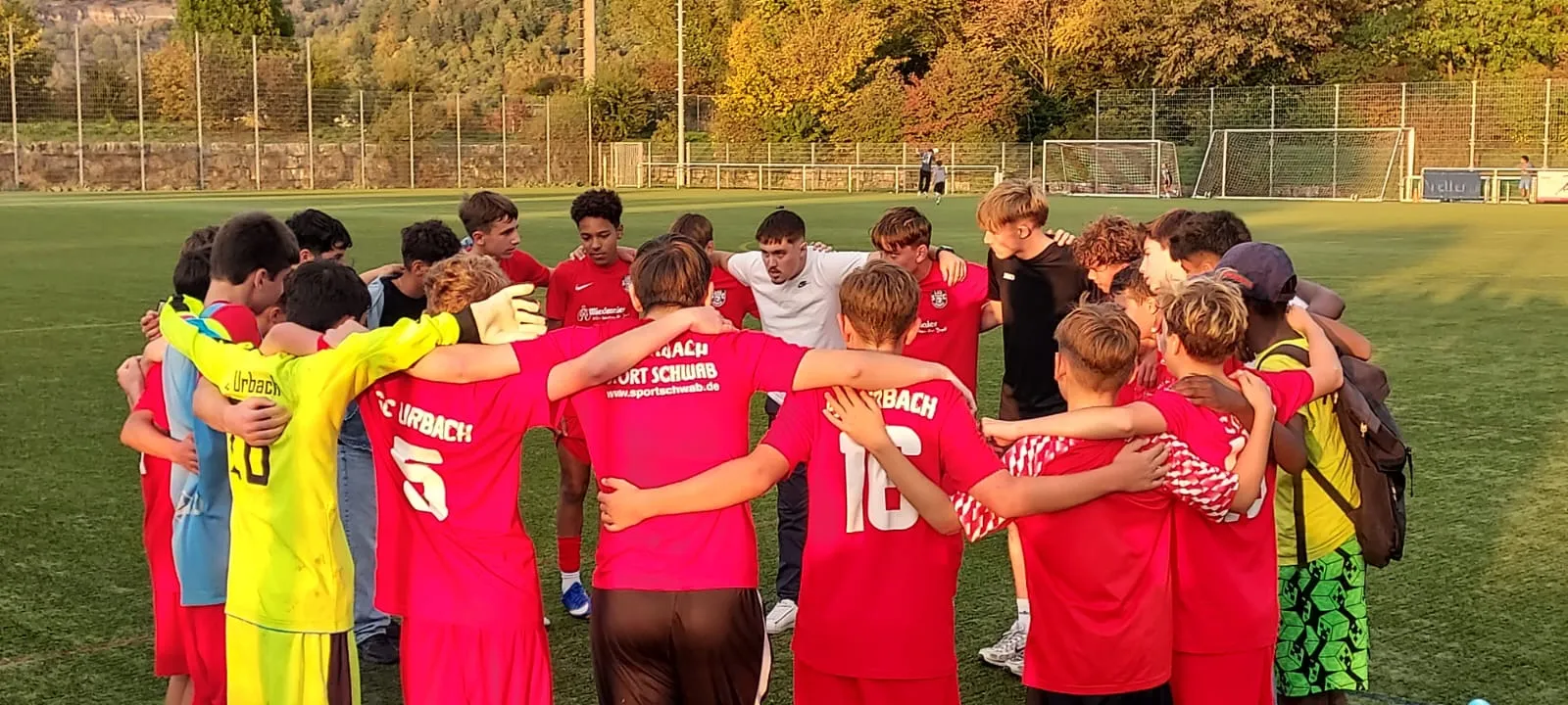C Junioren SC Urbach nach Heimsieg